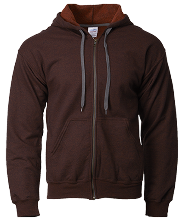Gildan 18700 Unisex Vintage Full Zip Hooded Sweatshirt – 270GM