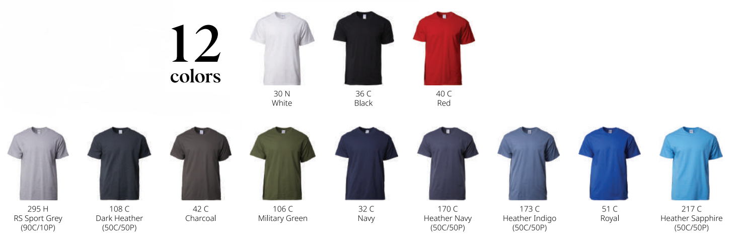 2000 - Gildan Ultra Cotton Adult T-Shirt 203gsm