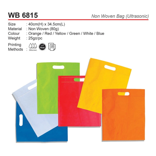 WB 6815 Non Woven Bag (Ultrasonic)