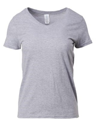 Gildan 63V00L Softstyle Ladies V-Neck T-Shirt 