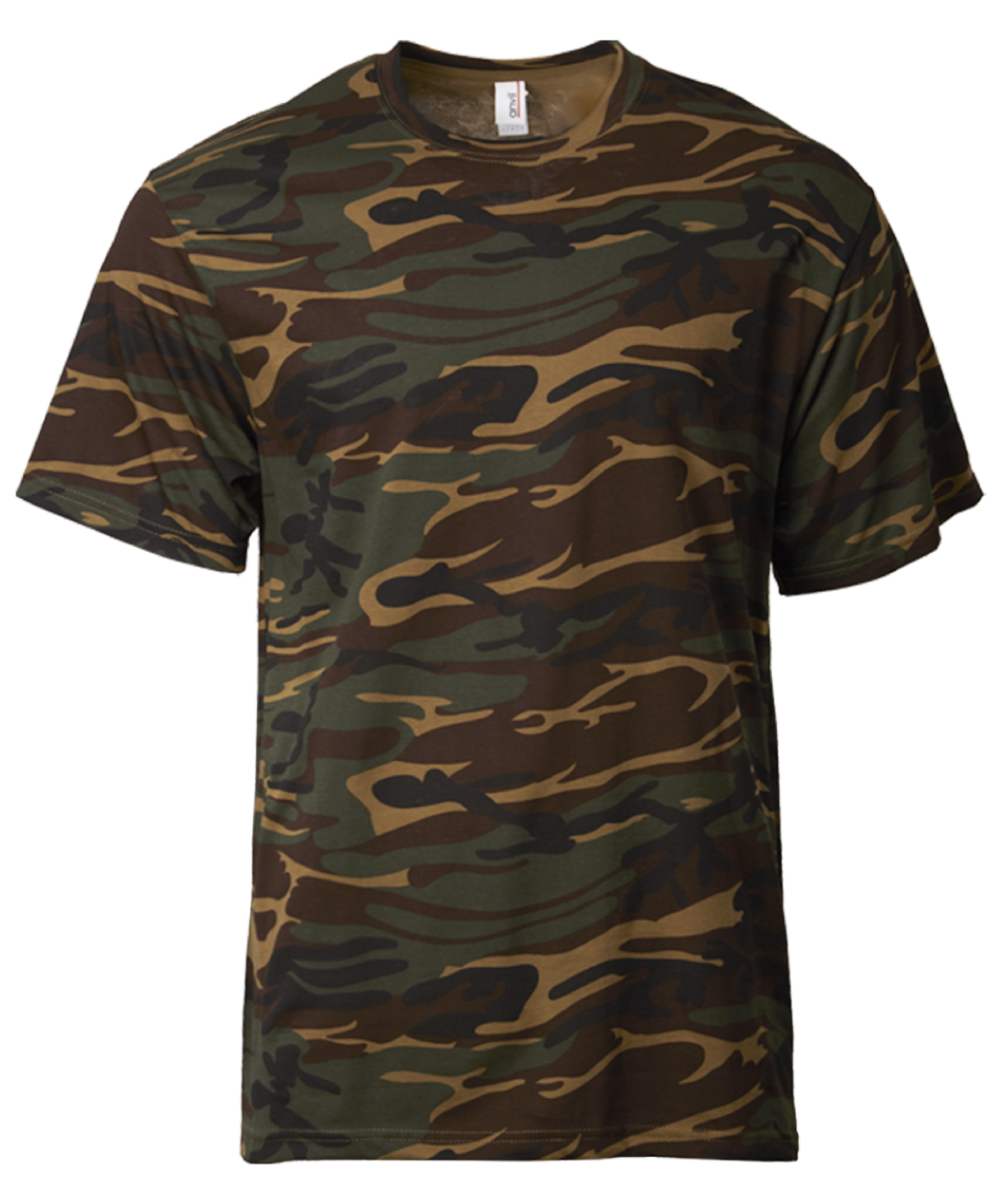 939 - Anvil Adult Midweight Camouflage Tee 170gsm