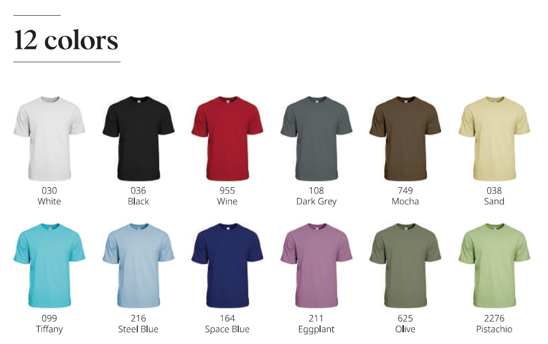 AG210 - Arrive Guide Symbolic Siro Cotton Adult Basic T-Shirt 210gsm