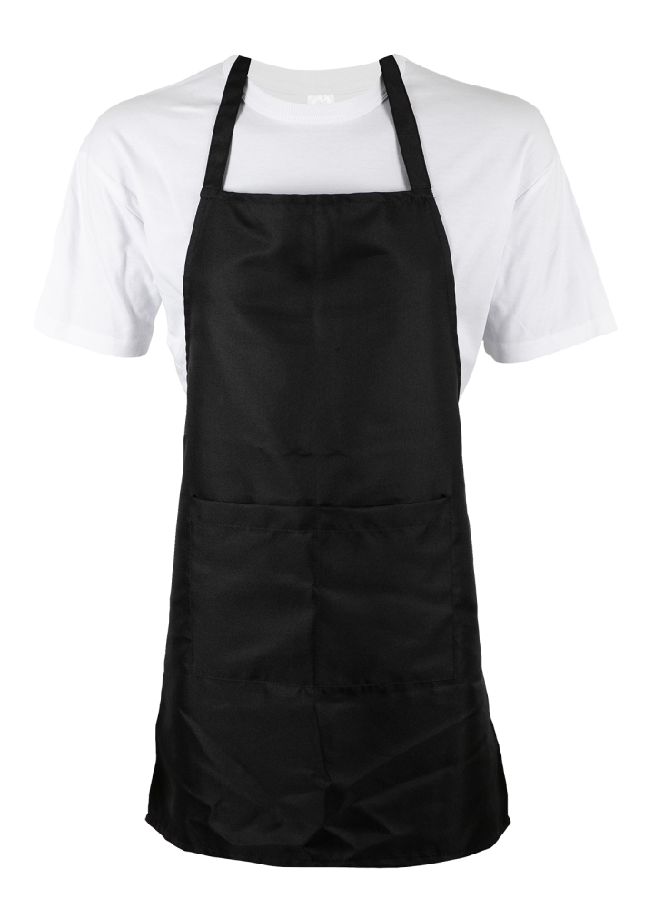Apron with White T-Shirt