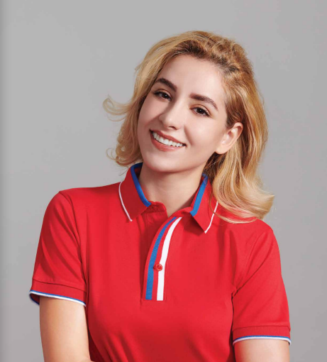 CI10 - Unisex CVC Cotton Interlock Tipped Polo Shirt 210gsm