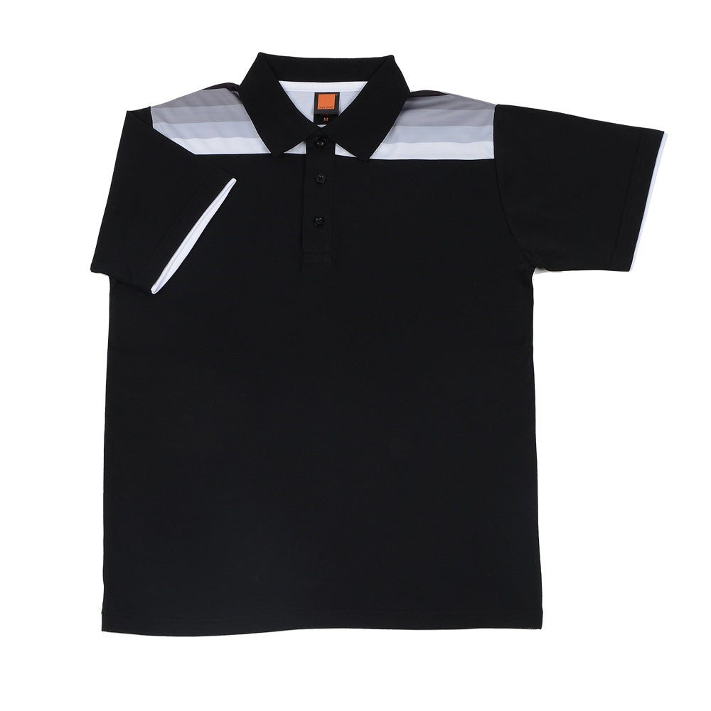 CI11 - Unisex CVC Cotton Interlock Polo Shirt 210gsm