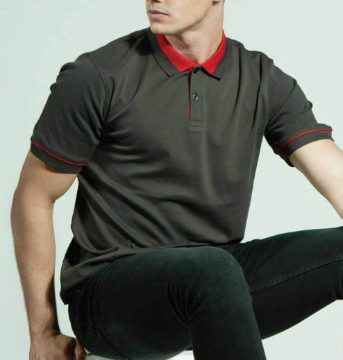 CI12 - Unisex CVC Cotton Interlock Polo Shirt 210gsm