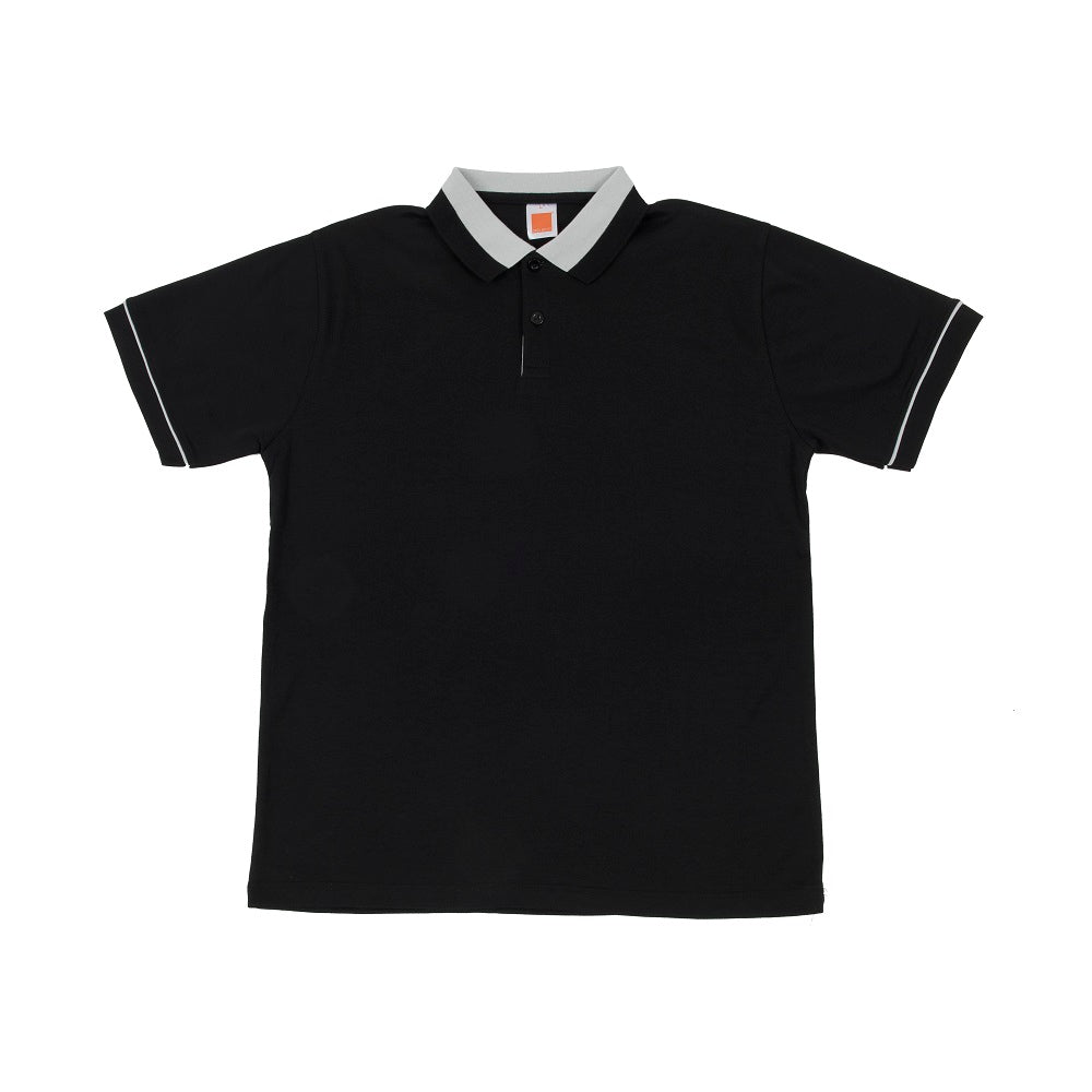 CI12 - Unisex CVC Cotton Interlock Polo Shirt 210gsm