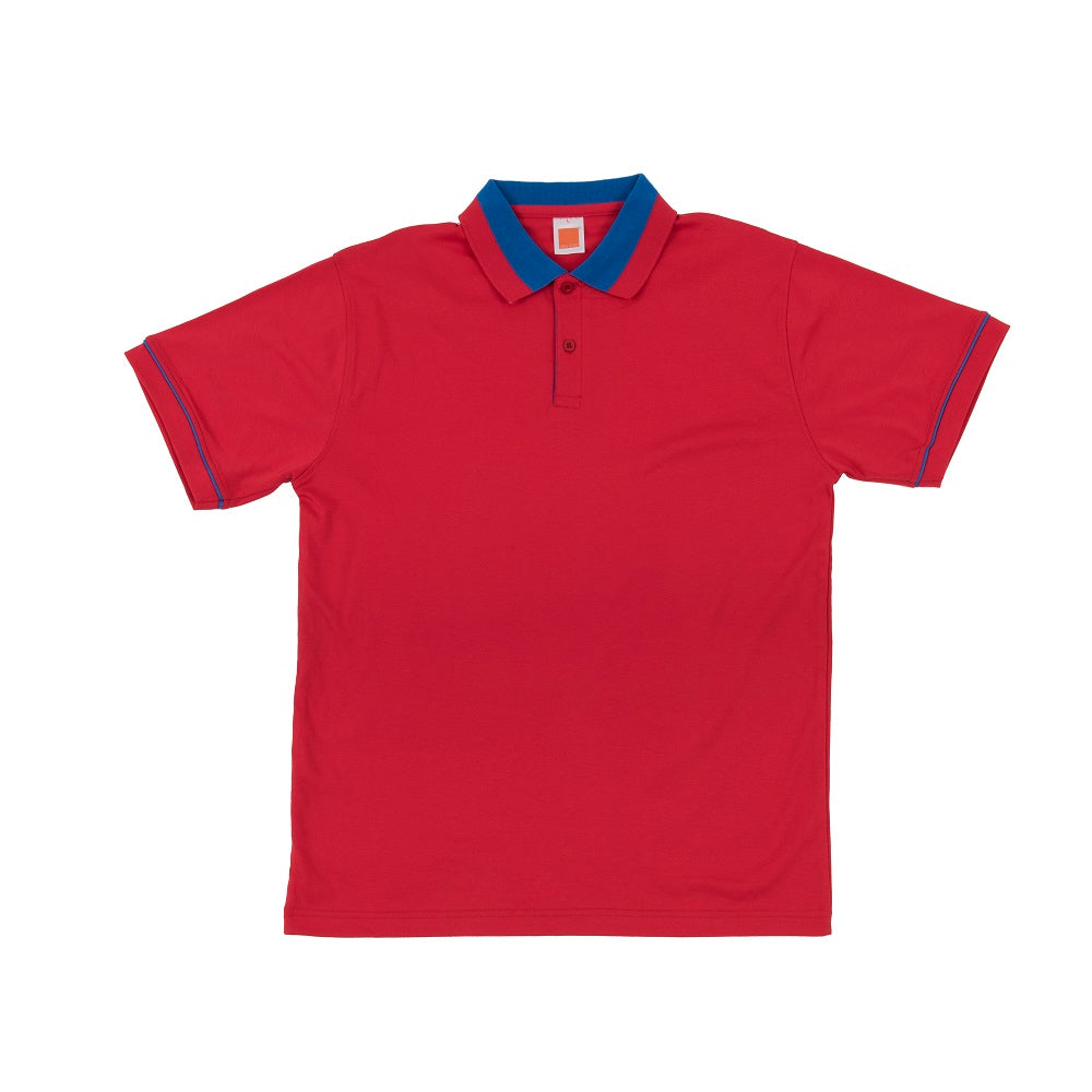 CI12 - Unisex CVC Cotton Interlock Polo Shirt 210gsm