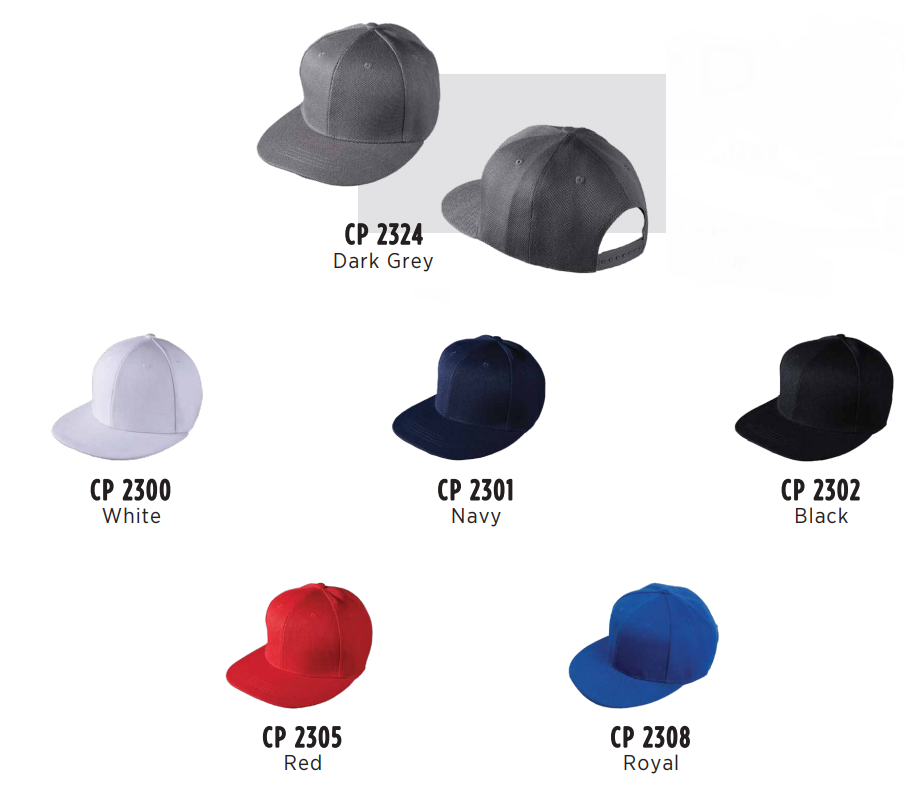 CP23 - COTTON SNAPBACK CAP