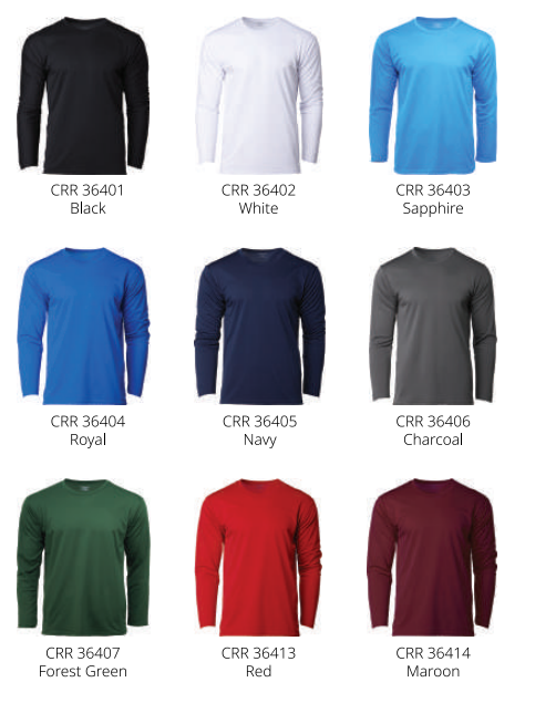 CRR36400 - Crossrunner Performance Long Sleeve Tee