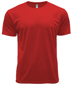 CRR7000 - Crossrunner DRYtec Unisex Round Neck Tee 100% Performance Pindot 130gsm