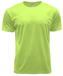 CRR7000B - Crossrunner DRYtec Youth Round Neck Tee 100% Performance Pindot 130gsm