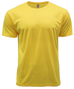 CRR7000 - Crossrunner DRYtec Unisex Round Neck Tee 100% Performance Pindot 130gsm