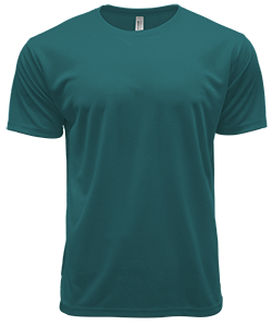 CRR7000B - Crossrunner DRYtec Youth Round Neck Tee 100% Performance Pindot 130gsm