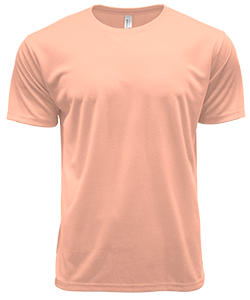 CRR7000 - Crossrunner DRYtec Unisex Round Neck Tee 100% Performance Pindot 130gsm