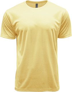 CRR7000 - Crossrunner DRYtec Unisex Round Neck Tee 100% Performance Pindot 130gsm
