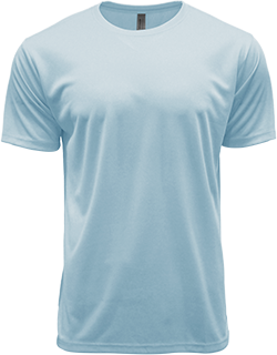 CRR7000 - Crossrunner DRYtec Unisex Round Neck Tee 100% Performance Pindot 130gsm