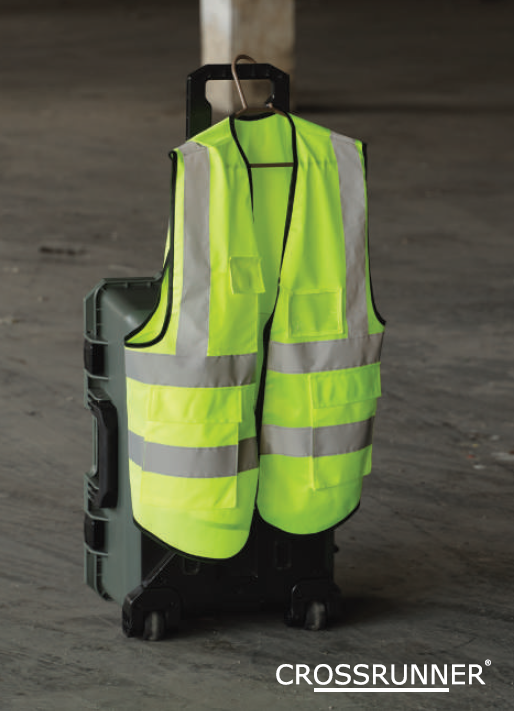 CRSV 3100 - Crossrunner Basic High Reflective Safety Vest With Pocket 120gsm