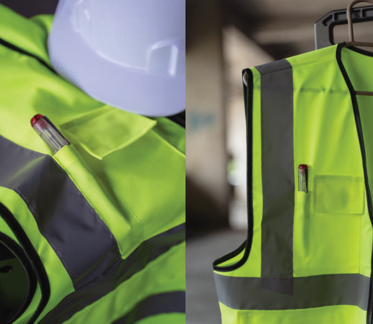 CRSV 3100 - Crossrunner Basic High Reflective Safety Vest With Pocket 120gsm