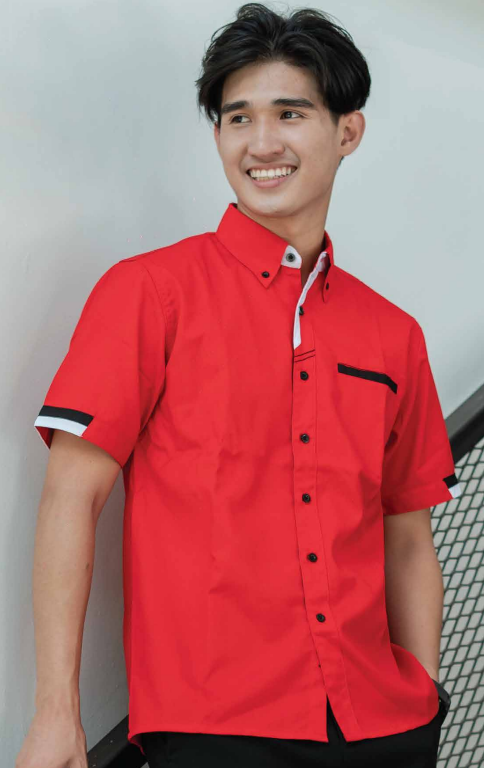 F126 - UNISEX CORPORATE UNIFORM Short Sleeve Shirt