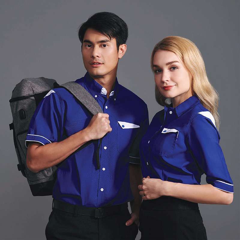 F129 - FEMALE CORPORATE UNIFORM 3/4 Sleeve Shirt