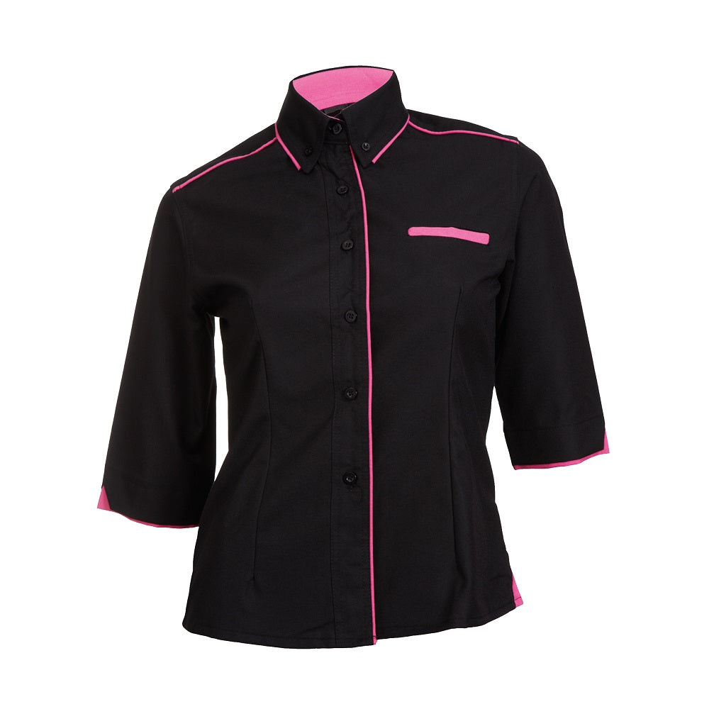 F117 - FEMALE CORPORATE UNIFORM 3/4 Sleeve Shirt