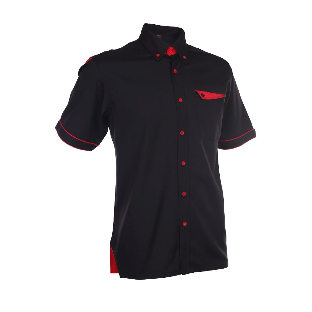 F128 - UNISEX CORPORATE UNIFORM Short Sleeve Shirt