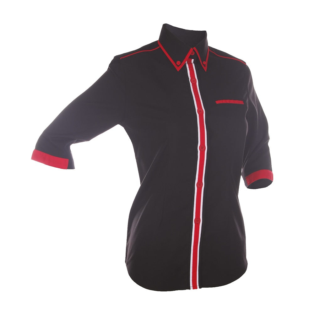F133 - FEMALE CORPORATE UNIFORM 3/4 Sleeve Shirt