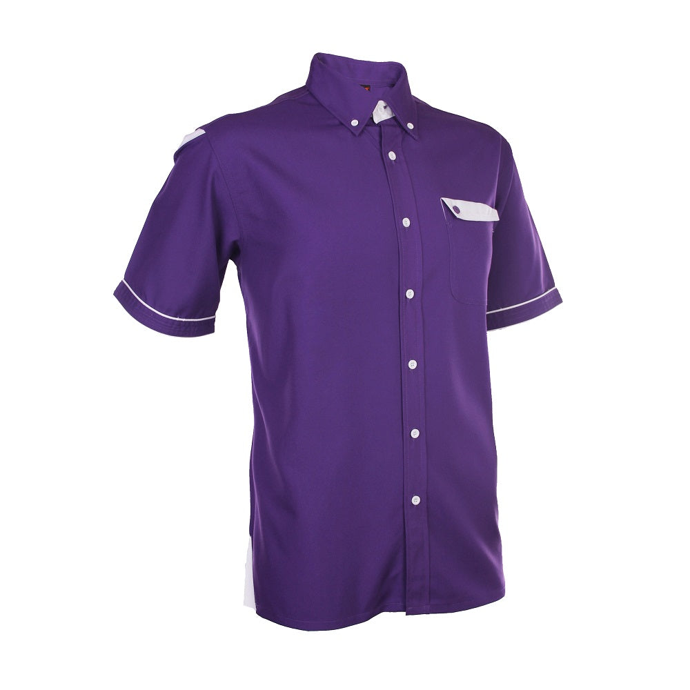 F128 - UNISEX CORPORATE UNIFORM Short Sleeve Shirt