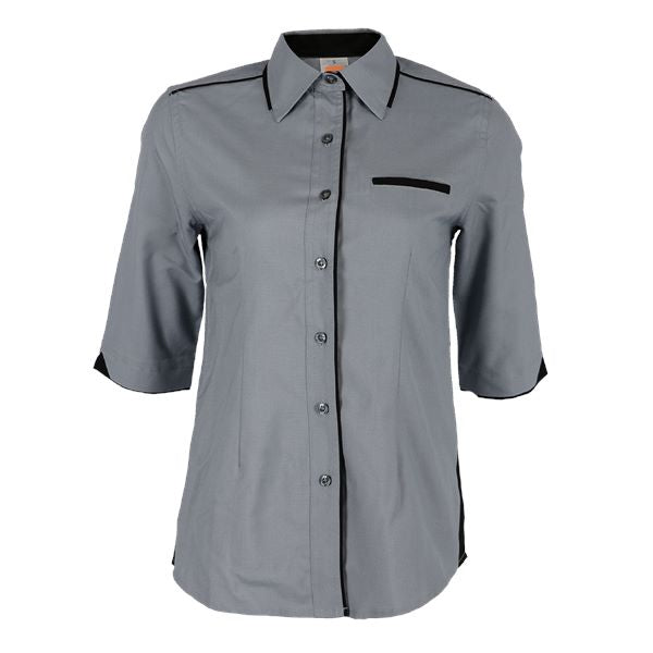 F117 - FEMALE CORPORATE UNIFORM 3/4 Sleeve Shirt