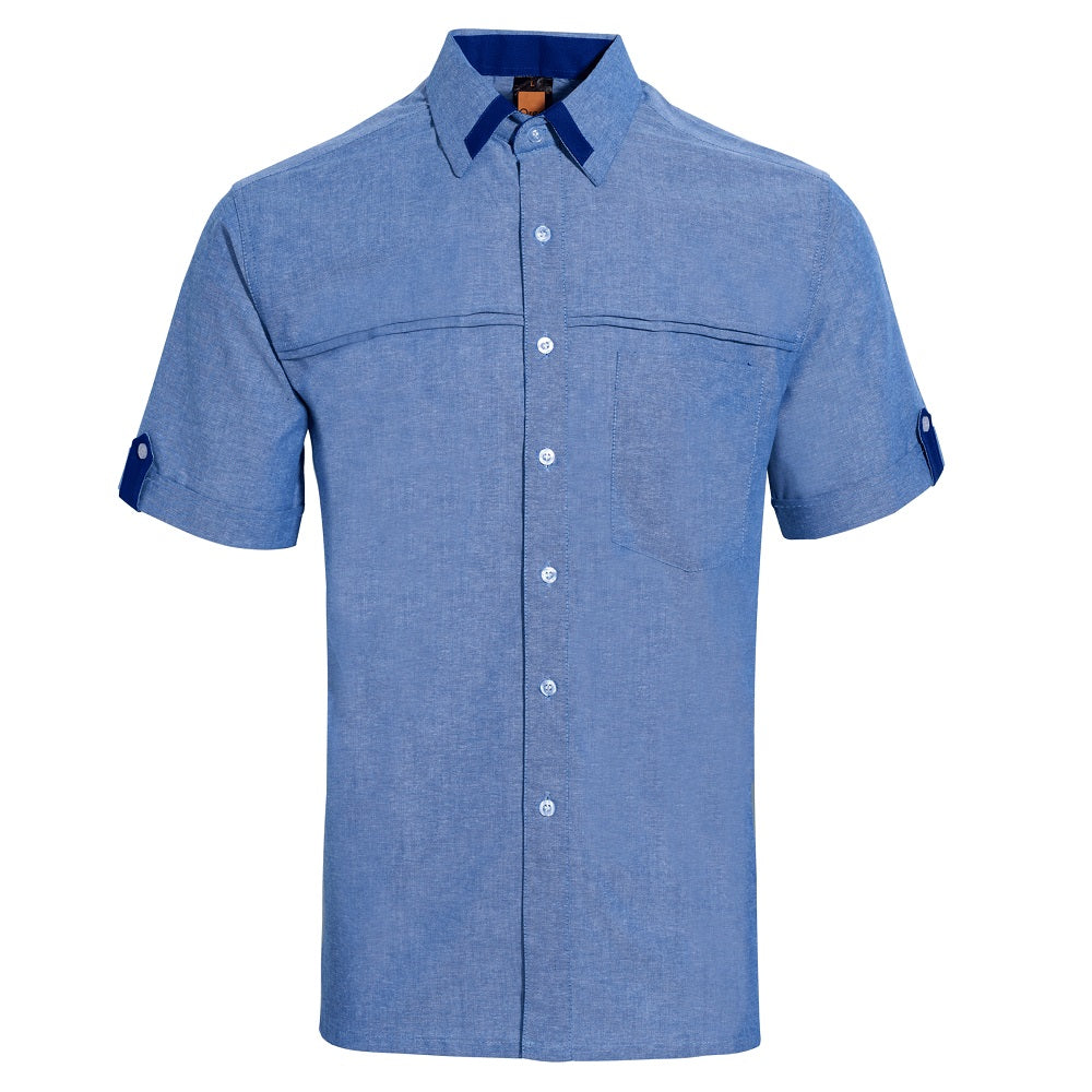 F144 - UNISEX CORPORATE UNIFORM Short Sleeve Shirt