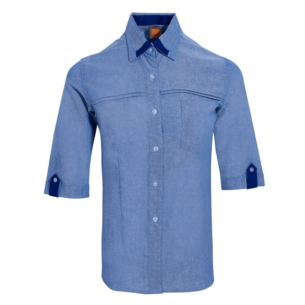 F145 - FEMALE CORPORATE UNIFORM 3/4 Sleeve Shirt
