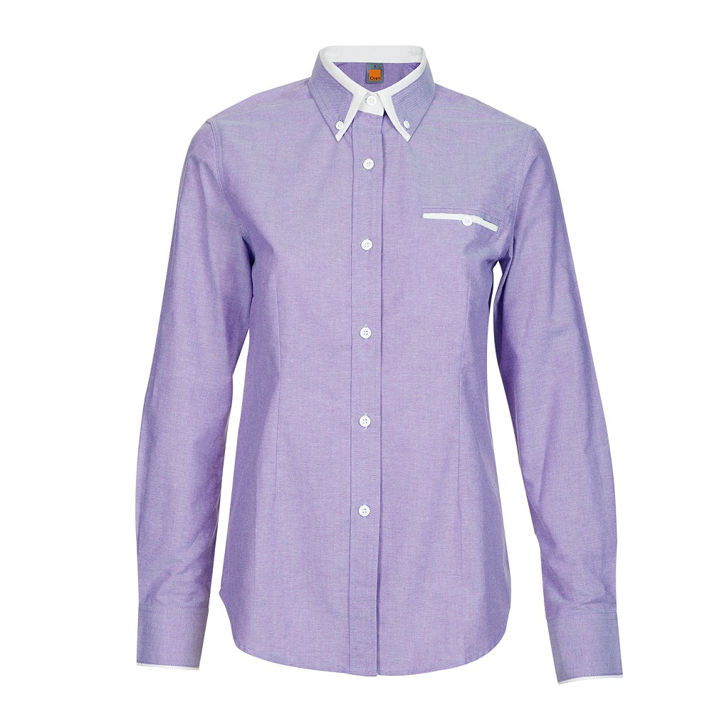 F143 - FEMALE CORPORATE UNIFORM Long Sleeve Shirt