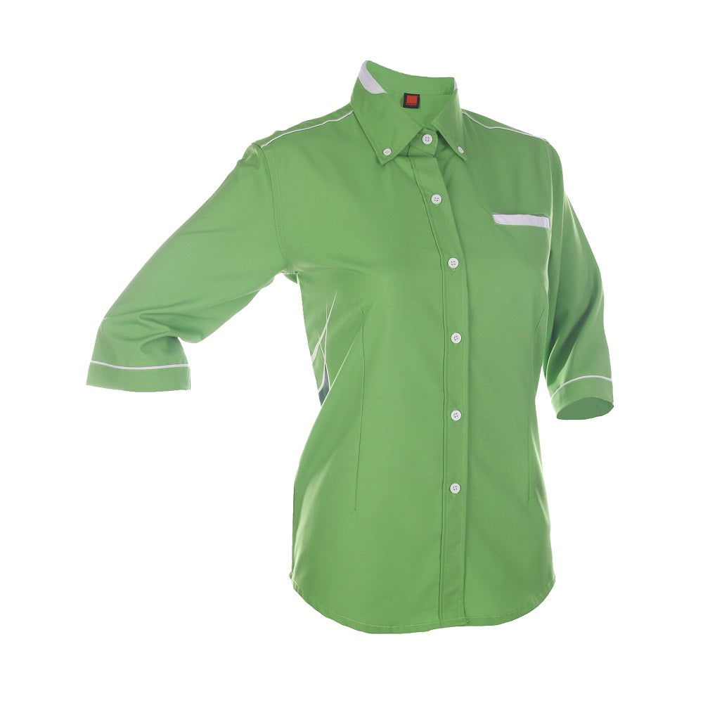 F135 - FEMALE CORPORATE UNIFORM 3/4 Sleeve Shirt