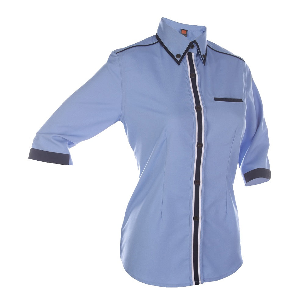 F133 - FEMALE CORPORATE UNIFORM 3/4 Sleeve Shirt