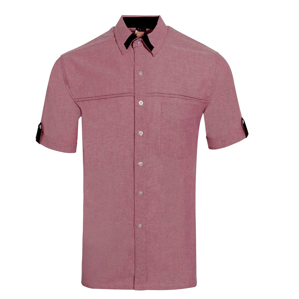 F144 - UNISEX CORPORATE UNIFORM Short Sleeve Shirt