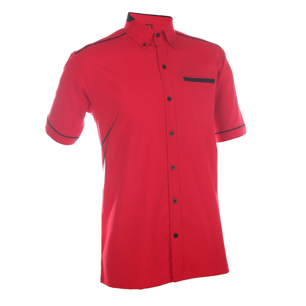 F134 - UNISEX CORPORATE UNIFORM Short Sleeve Shirt