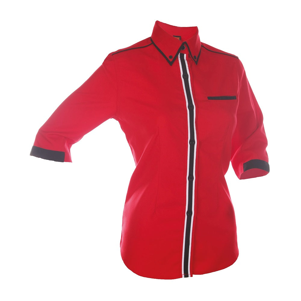F133 - FEMALE CORPORATE UNIFORM 3/4 Sleeve Shirt