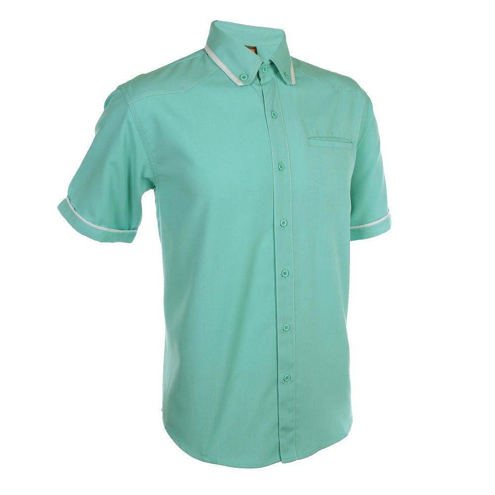 F130 - UNISEX CORPORATE UNIFORM Short Sleeve Shirt