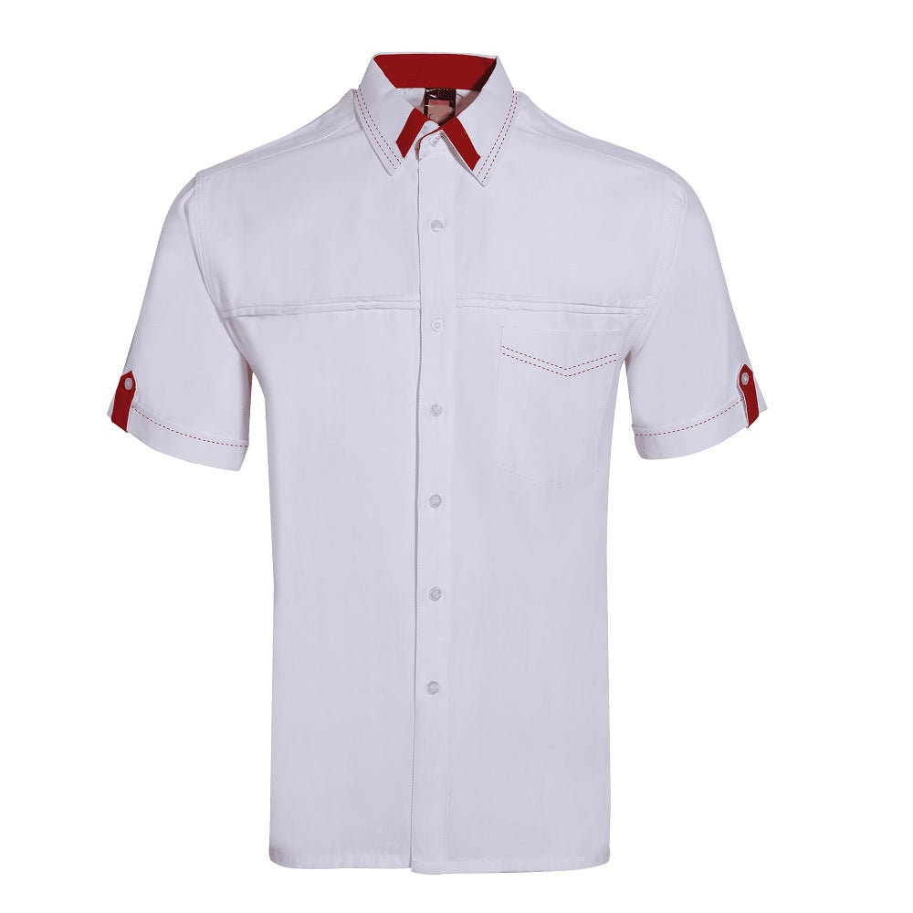 F144 - UNISEX CORPORATE UNIFORM Short Sleeve Shirt