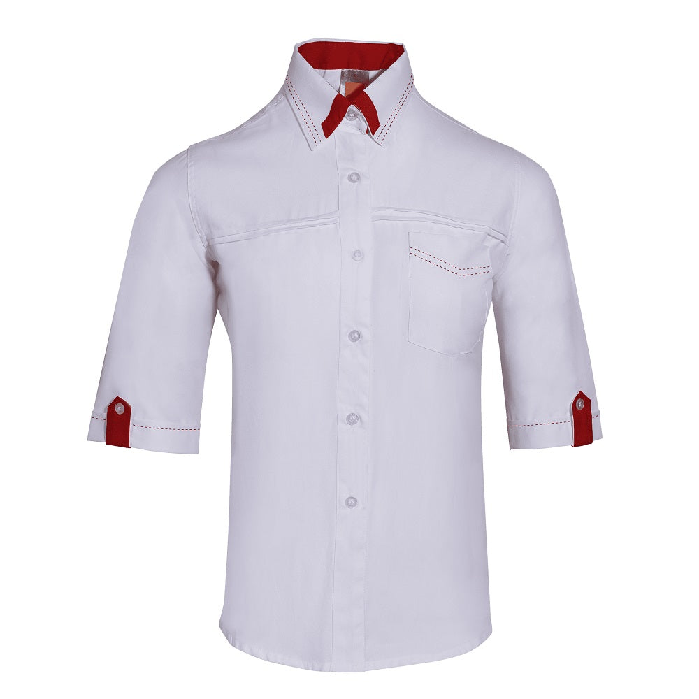 F145 - FEMALE CORPORATE UNIFORM 3/4 Sleeve Shirt
