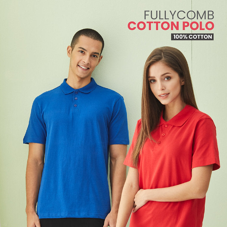 FC01 - Fullycomb Cotton Polo 180GSM