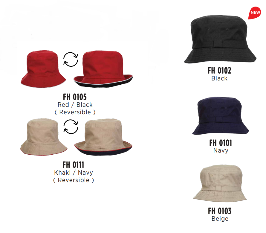 FH 01 - COTTON FISHERMAN HAT