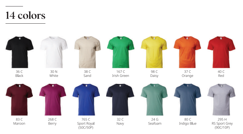 HA00 - Gildan Hammer Heavyweight Adult T-Shirt 210gsm