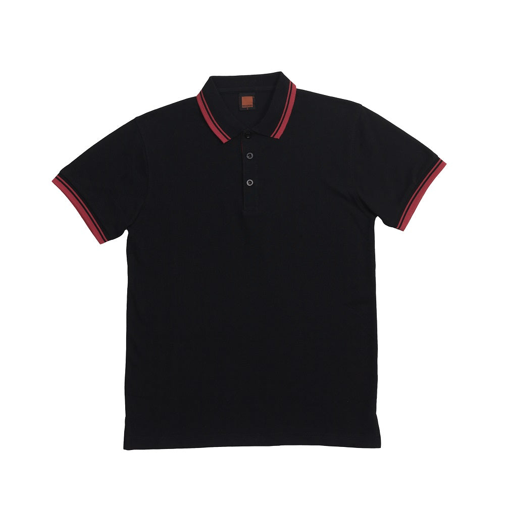 HC10 - Unisex CVC Honeycomb Tipped Collar & Cuff Polo Shirt 220-230gsm