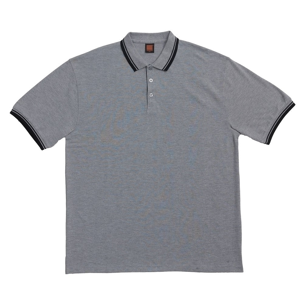 HC10 - Unisex CVC Honeycomb Tipped Collar & Cuff Polo Shirt 220-230gsm