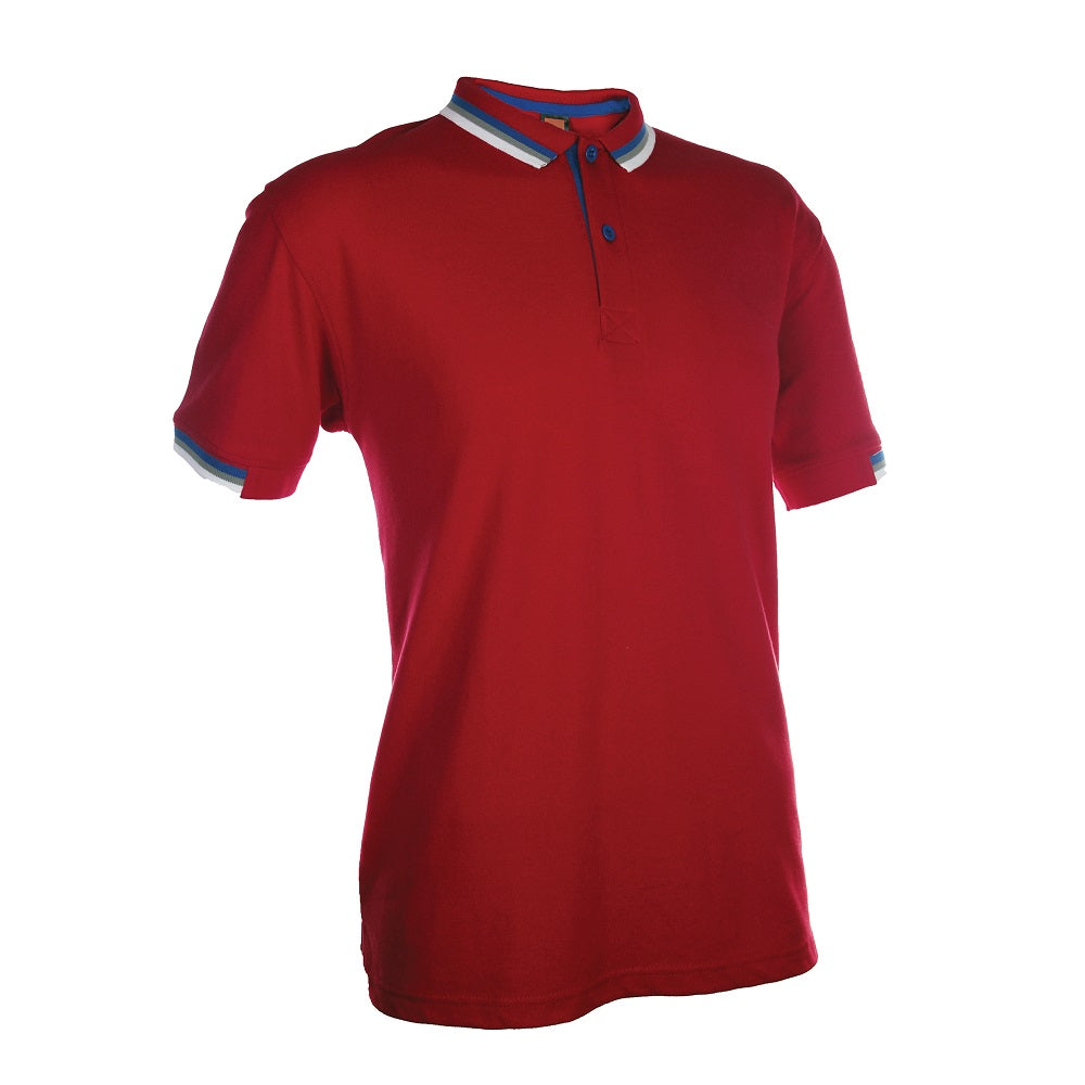 HC11 - Unisex CVC Honeycomb Tipped Collar & Cuff Polo Shirt 220-230gsm