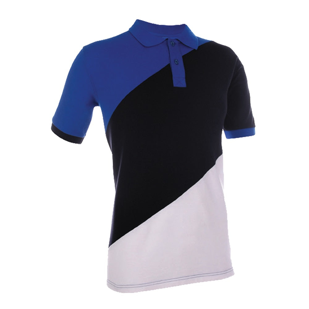 HC16 - Unisex CVC Honeycomb Cut & Sew Polo Shirt 220-230gsm
