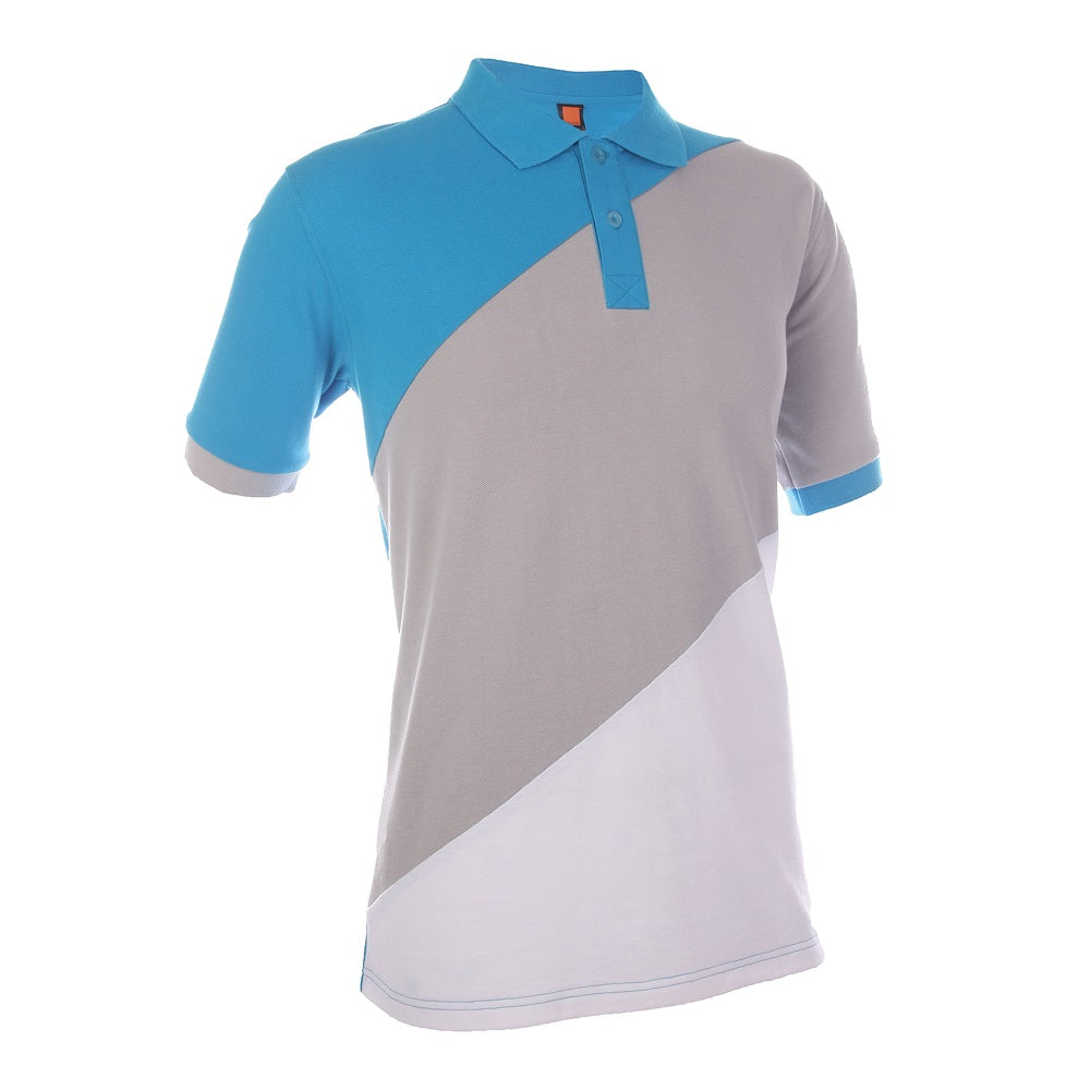 HC16 - Unisex CVC Honeycomb Cut & Sew Polo Shirt 220-230gsm
