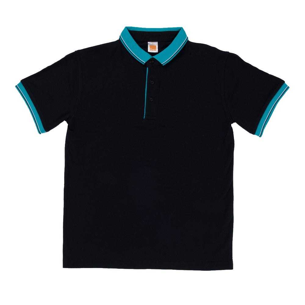 HC20 - Unisex CVC Honeycomb Tipped Collar & Cuff Polo Shirt 220-230gsm